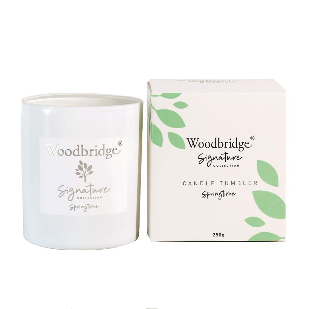 Woodbridge Springtime Boxed Tumbler Candle £8.99
